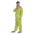 thumbnail image 3 of Inkmeso SolidNightwearSet For Men's Short Sleeve Pjs Loungewear Sets Soft Cotton Designer Sleepwear, 3 of 7