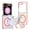 Orange, variant on for Samsung Galaxy Z Flip 7 Transparent Case, Compatible with MagSafe Charging, Colored Bumper, Enhanced Screen & Camera Protection, Shockproof Clear Phone Case for Samsung Galaxy Z Flip 7,Purple