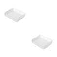 thumbnail image 4 of relayinert Desktop Organizer Efficiency And Work Productivity With Sleek Storage Solution Horizontal white 2Set, 4 of 6