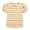 Orange 1, variant on HAiming Girls Summer Tops Striped Short Sleeve Color Block Loose Casual Trendy T Shirts Scoop Neck Blouses Vacation Workout Kids Tops