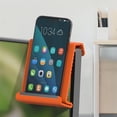 thumbnail image 2 of Portable Foldable Silicone Phone Holder – Adjustable Anti-Slip Desktop Mount for Phone, Tablet, Laptop, Bendable into Multiple Shapes(Black), 2 of 12