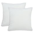 thumbnail image 2 of SAFAVIEH Jovanni Solid Pillow, 18" x 18", Lavender, Set of 2, 2 of 5