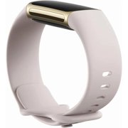 Charge 5 Advanced Fitness & Health Tracker, Lunar White & Soft Gold - One Size