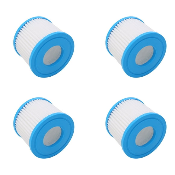 Cartucho de filtro de piscina, 4 piezas Cartucho de filtro de spa Reemplazo de filtro de spa Filtro de spa Confiabilidad excepcional