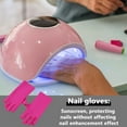 thumbnail image 3 of Nail Gloves | Fingerless UV Nail Gloves Sun Protection Gloves,Anti UV Light Gloves All Purpose Breathable for Nail Art Drive Fishing, 3 of 5