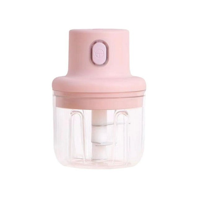 EZLIFE Mini picadora eléctrica de ajo, trituradora y trituradora recargable, 250 ml/100 ml, A7Q8