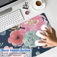 thumbnail image 4 of Long Mouse Pads for Desk,Pioneer Flower Floral Print Pattern Desk Mats on Top Of Desks, Desk Mouse Pad Extra Large with 3mm Non-Slip Base and Stitched Edge for Gaming,Office,Work,Home 31.5"x15.7", 4 of 6