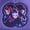 PURPLE, variant on K-Pop Demon Hunters Girls Pom Beanie and Gloves Set, 2 Piece