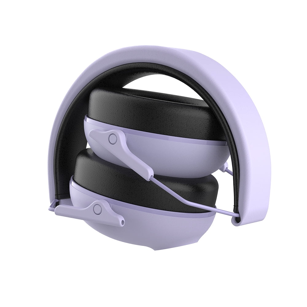 JLab JBuddies Protect Kids Hearing Protection Earmuffs, Noise Reduction, Lilac