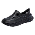 thumbnail image 4 of Mens Garden Clogs Shoes EVA Outdoor Quick Drying Platform Slip on Sandals Beach Summer Arch Support Slippers, 4 of 5