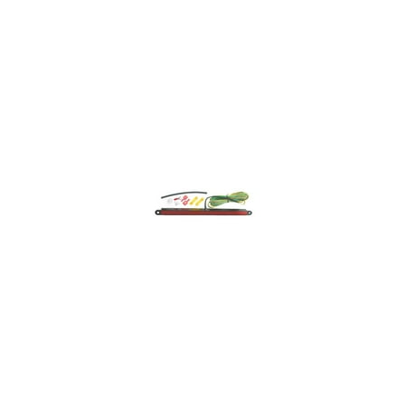 - MACs Auto Parts 28-53260 Model A Ford Third Brake Light Assembly - 6 Volt Positive Ground - Red LED Light - For Vehicles With A Flat Back Window