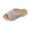 Pink,#021, variant on Women's Casual Mesh Slide Sandals Trendy Platform Breathable Knit Slip-On Sandals for Summer Indoor & Outdoor,36