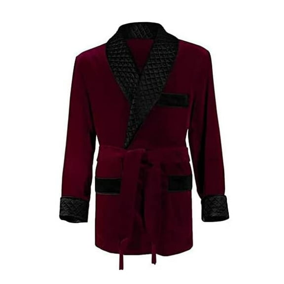 LuxuRobes Men's Smoking Jacket
