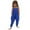 Blue1, variant on Timegard Toddler Baby Clothes Infant Sleeveless Rompers Cotton Comfy Girls Camis Jumpsuit Clothing