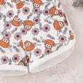 thumbnail image 5 of Weebloom Baby Girl Clothes Set Sleeveless Cartoon Cow Prints Jumpsuit Clothes Girls Romper White 18-24 Months, 5 of 6