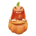 thumbnail image 1 of Statues de Citrouille à Bouche Ouverte Créatives Clés d'Entrée Bol Citrouilles en Résine avec Dents Figurines Bol à Bonbons Plateau de Rangement de Table Décorations d'Halloween, 1 of 8