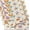 Multi 07, variant on Groovy Flower Placemats Set of 4 18"x12" Retro Floral Boho Placemat for Kitchen Dining Table Decor Indoor Outdoor for 70S Hippie Flowers Bohemian Table Place Mats, Cute Rainbow