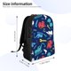 thumbnail image 4 of Balery Colorful Excavator Mochila - Mochila Estilosa y Duradera para Laptop de 15 Pulgadas con Tela Oxford Impermeable, 4 of 8