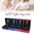 thumbnail image 2 of Jewelry Boxes With LED Light For Engagement Wedding Festival Box Rings D1D6, 2 of 9