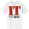 thumbnail image 4 of It Classic 1990 Movie Logo Women's White T-Shirt - 6XL, 4 of 5