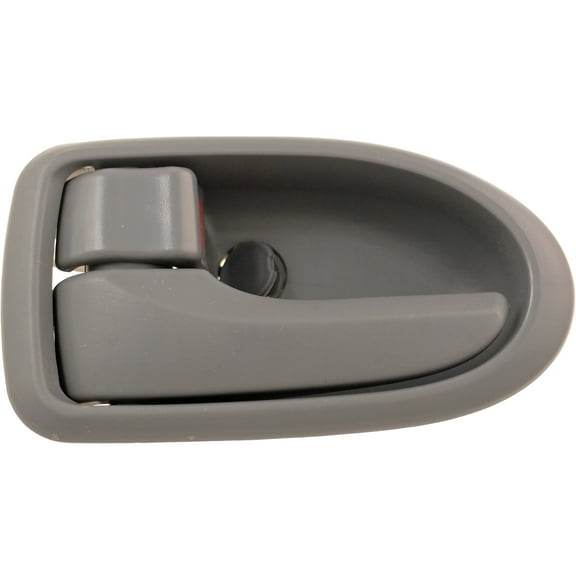 Dorman 80805 Front Driver Side Interior Door Handle for Specific Mazda Models, Smooth; Gray