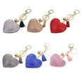 thumbnail image 3 of Heart Shaped Rhinestone Keychains Alloy Key Keychain Handbag Pendant Rings Crystal Key Chains Holder Birthday Gifts, 3 of 7
