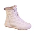 thumbnail image 3 of Botas de nieve de invierno para mujer, zapatos cálidos, impermeables, ligeras, cómodas, a media pantorrilla Beige UE 40 Jinwen Botas de nieve de invierno, 3 of 8