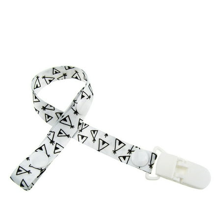 Shldybc Pacifier Clips for Baby Boys and Girls, Baby Pacifier Chain Clip Holder Nursing Teether Dummy Soother Nipple Leash Strap