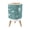 Color 1, variant on Small Trash Can with Lid White Fish Dark Blue Hand Drawn Coastal 1.8 Gallon Dog Proof Trash Can Round Garbage Can Waste Bin Wastebasket for Bathroom Bedroom Living Room
