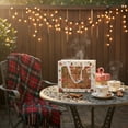 thumbnail image 3 of Large-size Christmas gift bags with a transparent window design, large-capacity shopping bags, and they are suitable as hand-held gift bags for packaging bouquets at weddings, Christmas, 3 of 6