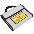 thumbnail image 4 of Ya2011 Model Airplane Lithium Battery AntiExplosion Bag Double Layer Fire Bag Silver,, 4 of 5