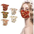 thumbnail image 2 of HUGFEGWE 50Pcs Fall Disposable Adults Face Masks,3 Ply Protective Disposable Face Masks with Maple Leaf Thanksgiving Designs (Fall/Thanksgiving F) CJB91-40801, 2 of 7