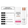 thumbnail image 4 of TechWave Fond de Teint Correcteur Bâton de Maquillage Blé Correcteur Bâton de Maquillage Portable Résistant à la Transpiration Léger et Détachant compatible avec Produits Clairs Machine C B D, 4 of 9