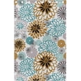 thumbnail image 4 of Coolnut Floral Patterns Blackout Curtain for Bedroom, 2 Panels Thermal Insulated Blackout Drapes Long Darkening Curtains with Grommets for Living Room 55 x 72 Inch, 4 of 5