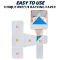 thumbnail image 6 of Wrongduck Precut Toe Tape 40 Pcs Elastic Kinesiology Tape for Big Toe Support Breathable Waterproof Athletic Tape for Daily Wear and Stability, 6 of 7