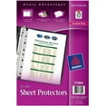 thumbnail image 3 of (2 pack) Avery Diamond Clear Heavyweight Sheet Protectors for Mini Binders, Holds 8.5" x 5.5" Sheets, Polypropylene, 25ct (77004), 3 of 7