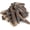 14.6" - 7.7", variant on Gas Fireplace Logs, Birch Logs 6 count Fireplace Decor Fireplace Logs for Gas Fireplace Insert, Ceramic White Birch Faux Fireplace Fire Logs for Vented, Indoor Outdoor Fireplace Firebowl