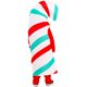 thumbnail image 3 of Conjunto de disfraz de elfo de bastón de caramelo navideño unisex 2024 para niña, disfraz de cosplay para niño y niño, divertido disfraz de Halloween con bastón de caramelo de jengibre, 3 of 5