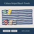 thumbnail image 2 of Toallas de Playa LANE LINEN 100% Algodón Sobredimensionadas con Bolsa, Paquete de 6, 2 of 8