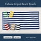thumbnail image 2 of Toallas de Playa LANE LINEN 100% Algodón Sobredimensionadas con Bolsa, Paquete de 6, 2 of 8