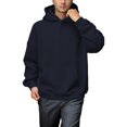 thumbnail image 6 of Blekii Men's Cotton Collar Pullover Sweatshirt, Casual Long Sleeve Shirt Style Top, Soft Blend for Everyday Comfort, Versatile Layering Piece, Minimalist Design for Work Or Leisure,, 6 of 10