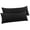 Black, variant on Unique Bargains 2 Packs Microfiber Solid Body Pillow Cover Navy Blue 20" x 54"