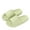 Green, variant on Pillow Slippers for Women and Men Rubber Cloud Slides House Slides Shower Sandals 2024 Comfortable Indoor Shoes Gray 44