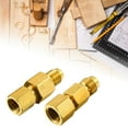 thumbnail image 2 of R134A Refrigeration Charging Adapter SAE F Quick Couplers To 1/4 SAE M SAE M To 1/4 For, 2 of 8