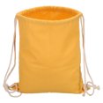 thumbnail image 1 of Unique Bargains Cotton Drawstring Bags Cotton Drawstring Backpack Foldable Sports Gym Bags Gold Tone, 1 of 6