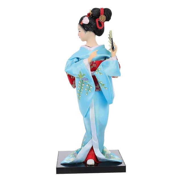 1Pc Living Room Humanity Kimono Geisha Cooking Restaurant Decor Doll Ornament