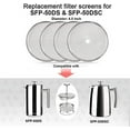 Secura French Press Replacement .. Screens, Stainless Steel Reusable