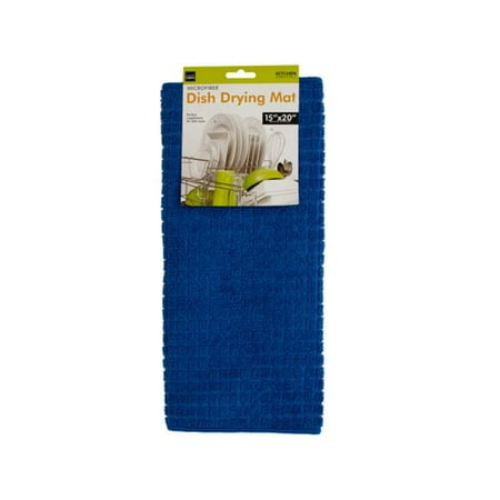 

Bulk Buys OD351-12 Microfiber Dish Drying Mat -Pack of 12