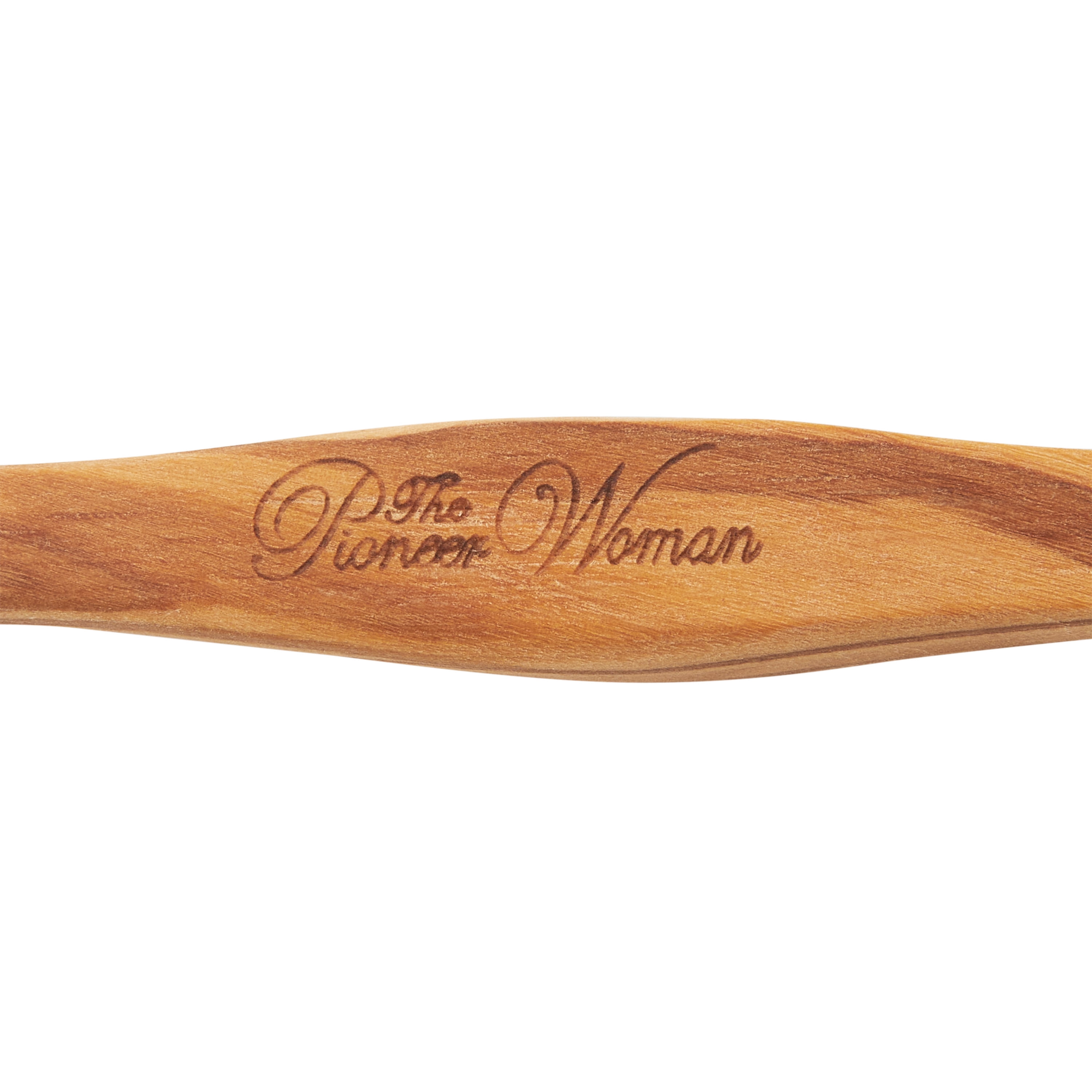 The Pioneer Woman Cowboy Rustic Olive Wood Spoon