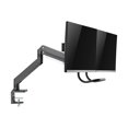 thumbnail image 2 of Amer Mounts HYDRA2HD1B - Mounting kit - adjustable arm - for 2 LCD displays - plastic, aluminum, steel - black - screen size: 15"-32" - desk-mountable, 2 of 5